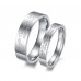Парные кольца для влюбленных dao_029 из ювелирной стали 316L